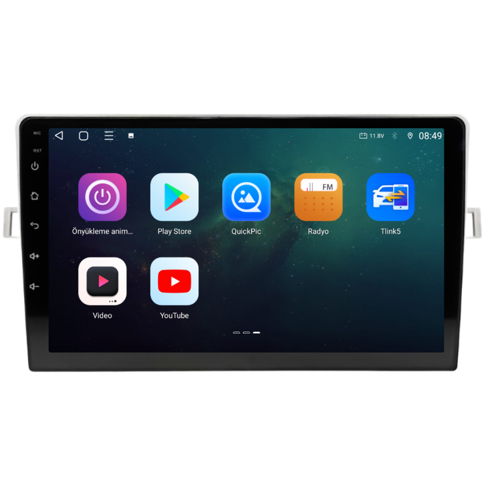 Toyota Verso Android Multimedya Sistemi 2009-2018 6 GB RAM / 128 GB Hafıza / 8 Çekirdek