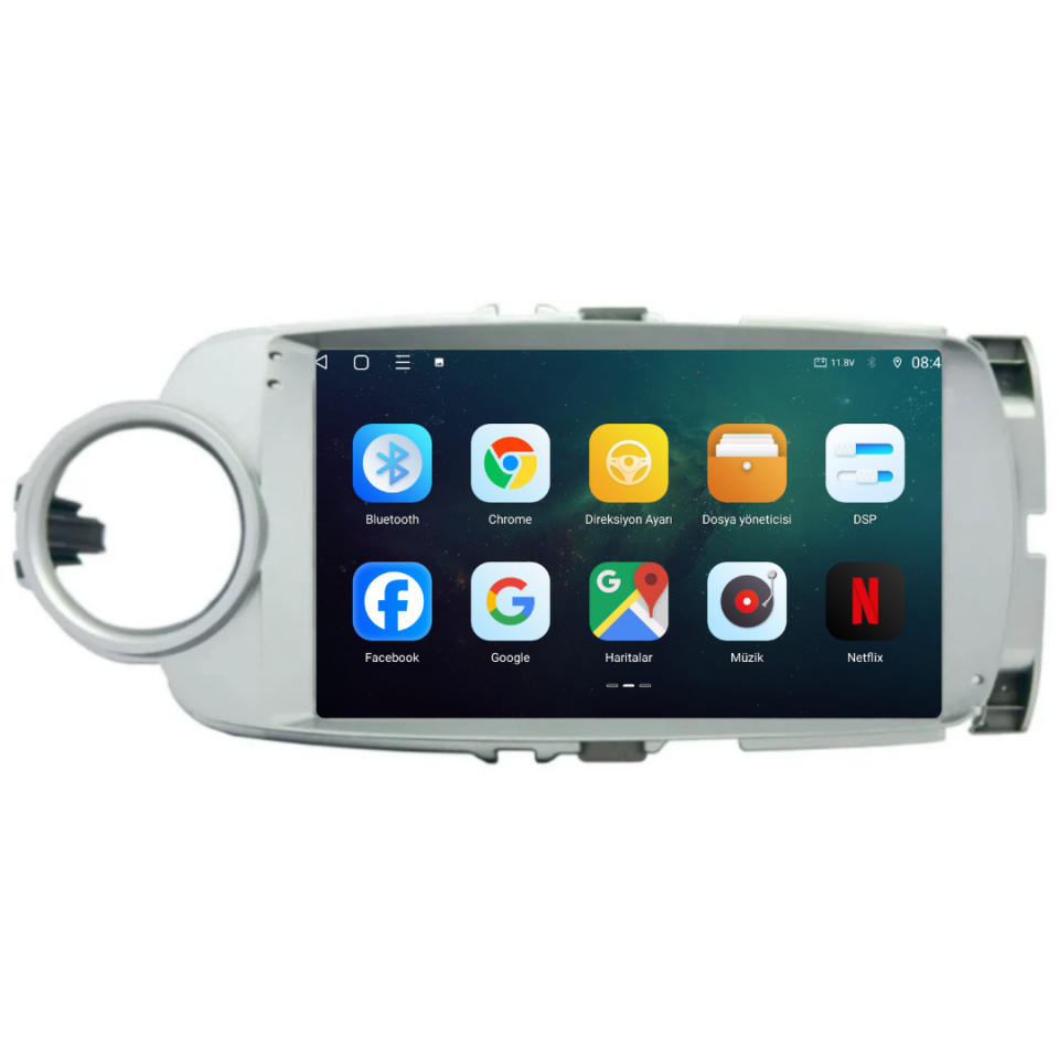 Toyota Yaris Android Multimedya Sistemi 2012-2020 6 GB RAM / 128 GB Hafıza / 8 Çekirdek