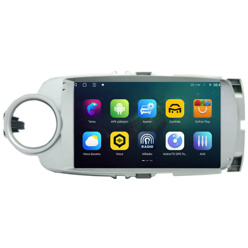 Toyota Yaris Android Multimedya Sistemi 2012-2020 6 GB RAM / 128 GB Hafıza / 8 Çekirdek